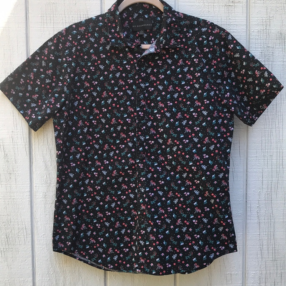 No Boundaries Floral Shirt